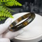 Gradient Blue Yellow Tiger's Eye Bangle 60+MM Cornucopia Multi-layer
