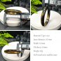 Gradient Blue Yellow Tiger's Eye Bangle 60+MM Cornucopia Multi-layer
