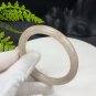 Rare Sunstone Moonstone Intergrowth Bangle 55+MM Icy Translucent Sparkling Blue Light Round