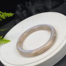 Rare Sunstone Moonstone Intergrowth Bangle 57+MM Icy Translucent Sparkling Blue Light Round