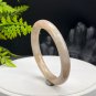 Rare Sunstone Moonstone Intergrowth Bangle 57+MM Icy Translucent Sparkling Blue Light Round