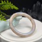 Rare Sunstone Moonstone Intergrowth Bangle 57+MM Icy Translucent Sparkling Blue Light Round
