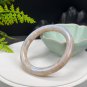 Rare Sunstone Moonstone Intergrowth Bangle 57+MM Icy Translucent Sparkling Blue Light Round