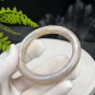 Rare Sunstone Moonstone Intergrowth Bangle 57+MM Icy Translucent Sparkling Blue Light Round
