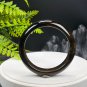 Gradient Blue Yellow Tiger's Eye Bangle 61MM Cornucopia Lightning Pattern
