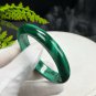 Rare Green Malachite Bangle 52MM Porcelain Luster Celestial Eyes Multi-layer