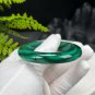 Rare Green Malachite Bangle 52MM Porcelain Luster Celestial Eyes Multi-layer