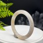 Rare Sunstone Moonstone Intergrowth Bangle 55+MM Icy Translucent Sparkling Blue Light Round