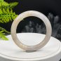 Rare Sunstone Moonstone Intergrowth Bangle 55+MM Icy Translucent Sparkling Blue Light Round