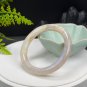 Rare Sunstone Moonstone Intergrowth Bangle 55+MM Icy Translucent Sparkling Blue Light Round