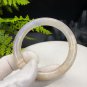 Rare Sunstone Moonstone Intergrowth Bangle 55+MM Icy Translucent Sparkling Blue Light Round