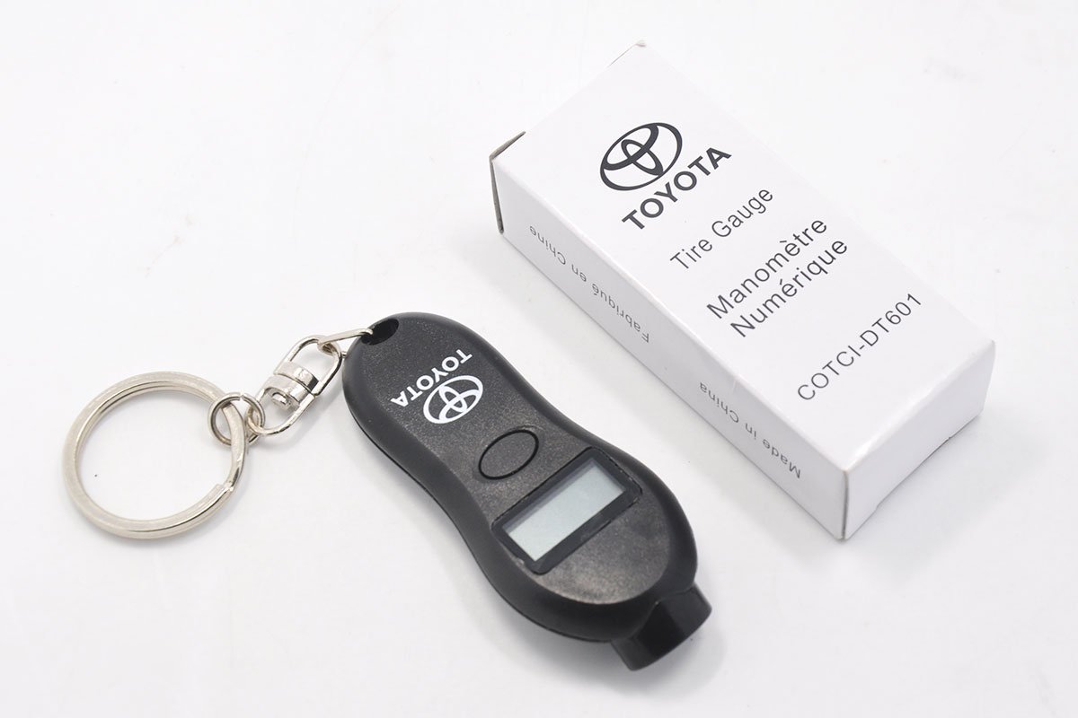 Toyota portable digital tire pressure gauge tire pressure monitoring vehicle high