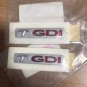 OEM Genuine New HYUNDAI MOBIS 86311 2T100 Chrome TURBO T GDI Logo Rear Badge Emblem