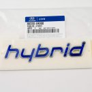 OEM Genuine New HYUNDAI MOBIS 86330 4R000 Chrome HYBRID Logo Rear Badge Emblem