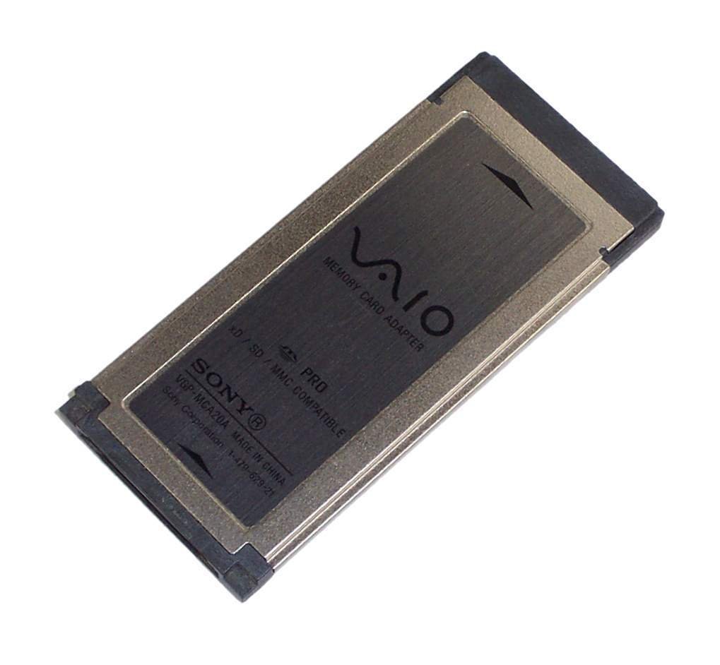 SONY VAIO VGP-MCA20A 1-479-629-21 Sony Adapter Reader Multi Sdhc Sd Xd Memory Stick PRO