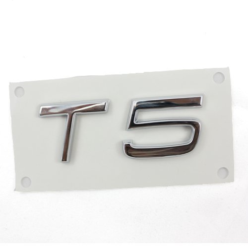 Genuine VOLVO 9157135 T5 Logo Rear Badge Emblem for C30 C70 S40 S60 S70 S80 V40 V50 V70 V70 XC