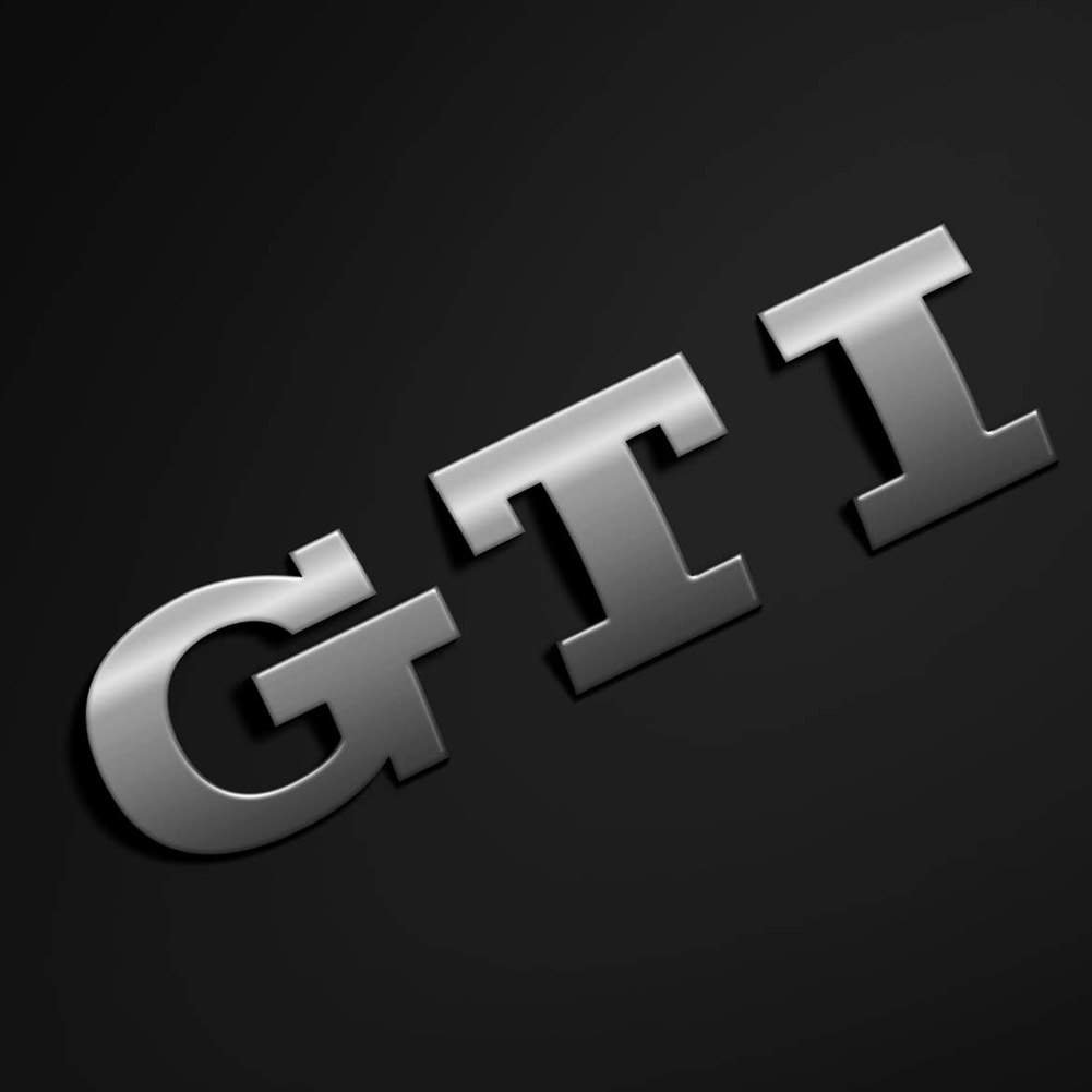 OEM Genuine New Volkswagen 6RD 853 675 C GTI Logo Rear Badge Emblem