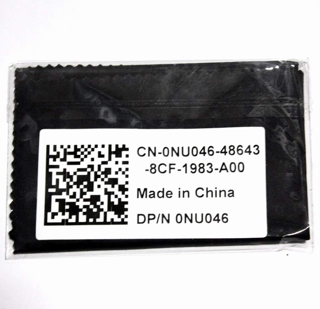 2Pack 2X Genuine New DELL Premium 0NU046 Microfiber Cleaning Cloths for LED/ LCD Tablet TV Screen