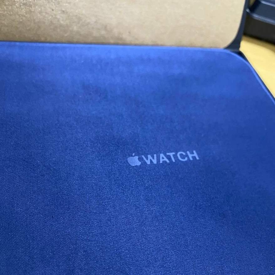 Genuine New Blue APPLE iWatch Microfiber Screen Cleaning Cloth iMac