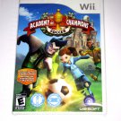 Brand New Sealed Academy of Champions: Soccer Game(Nintendo Wii, 2009)US Version