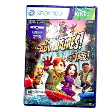 XBOX 360 KINECT ADVENTURES - BRAND NEW & SEALED!