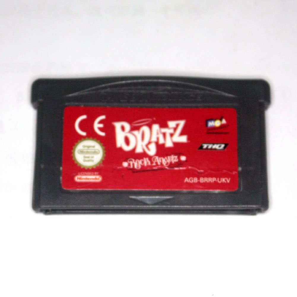 Bratz: Rock Angelz (Nintendo GameBoy Advance GBA Game) EURO Version