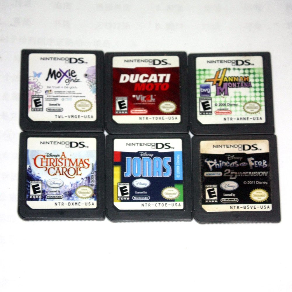 6 Game in 1 (Nintendo DS NDS Game) US Version