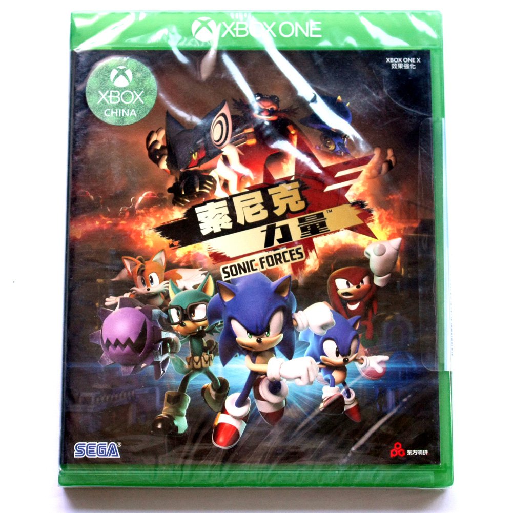Brand New Sealed SONIC FORCES Game(Microsoft XBOX ONE, 2017) Chinese Versione China