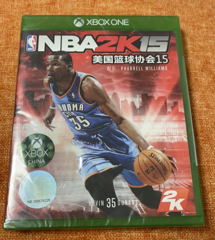 Brand New Sealed NBA 2K15 Game(Microsoft XBOX ONE, 2014) Chinese Versione China