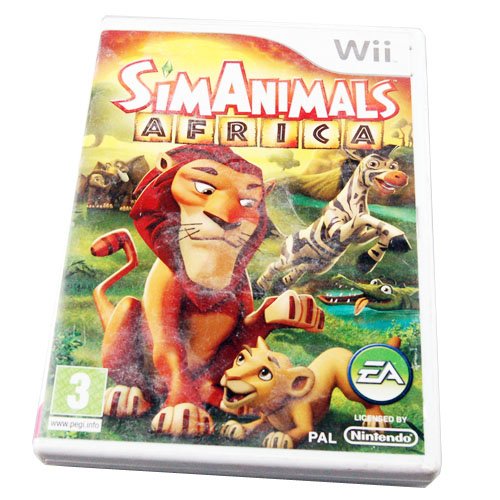 Sim Animals: Africa PAL 3 Game( Nintendo Wii,2009 )