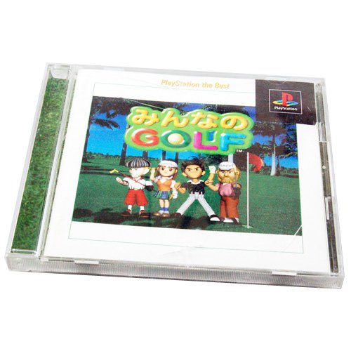 SONY Playstation PS1 Game Minna No Golf import Japan NTSC-J