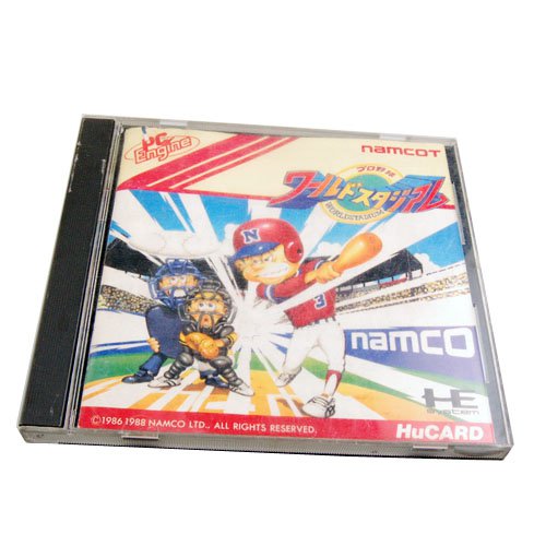 Nintendo PC-Engine Baseball world stadium HuCard NTSC-J