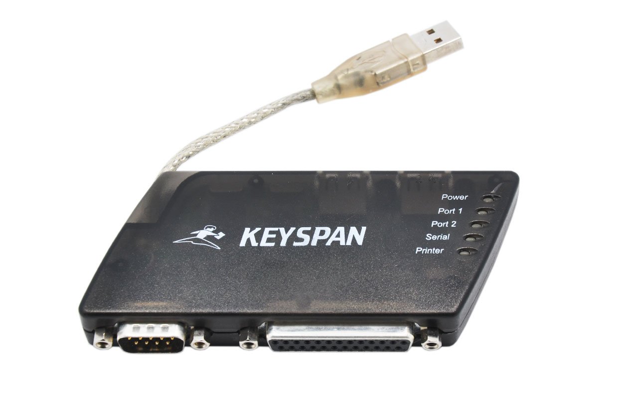 New Keyspan UPR-112 USB to COM printer adapter Parallel Port, Serial + USB Hub