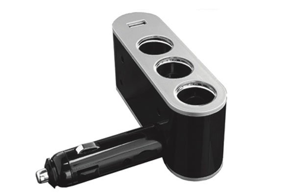 silvercrest SLM 4 A1 cigarette lighter  charger, 1to3, 10a 5v2 1 USB port output