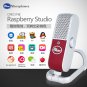 Blue Raspberry Premium Mobile USB Microphone for PC, Mac, iPhone and iPad (incl. Lightning cable)