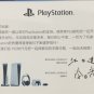 New Chinese Version Playsation5 PS First Edition Cufflinks Badge With Signature Rare Valuable