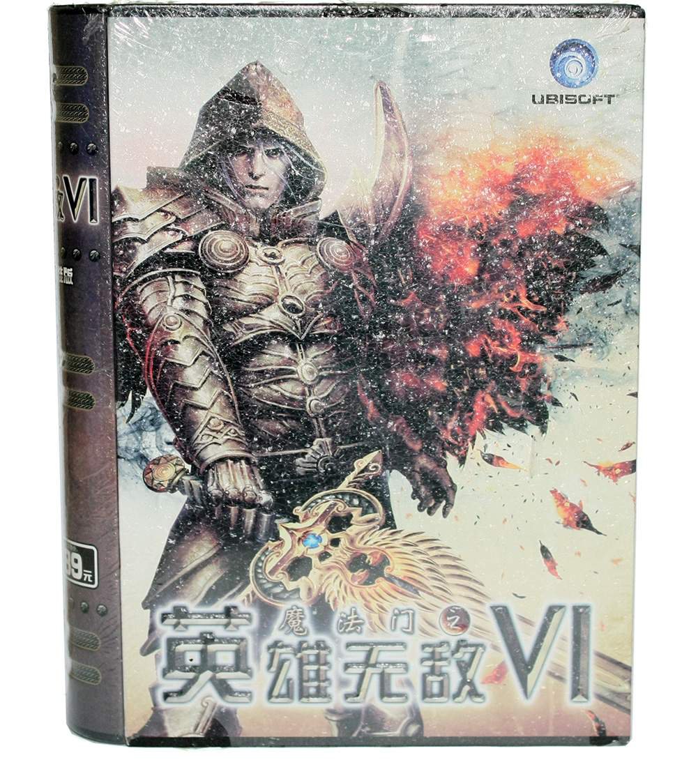 Brand New Sealed PC Game Might & Magicï¼Heroes VI 2DVD Iron Box Chinese Version CHINA