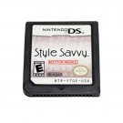 Rare Nintendo NDS Game Card  Style Savvy US Version NOT FOR RESALE DEMO