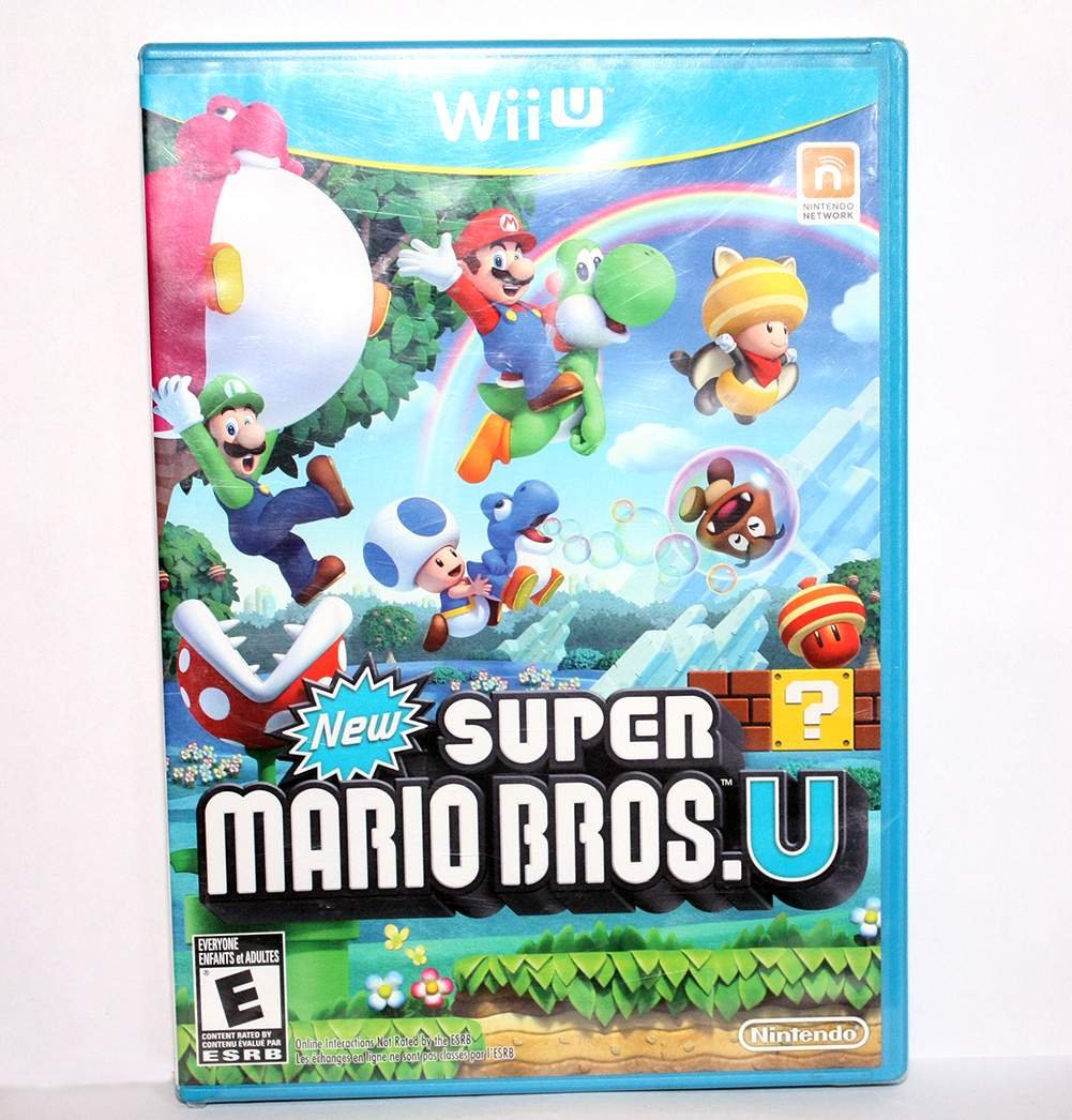 New Sealed RARE Game New Super Mario Bros. U Nintendo Wii U USA Version English