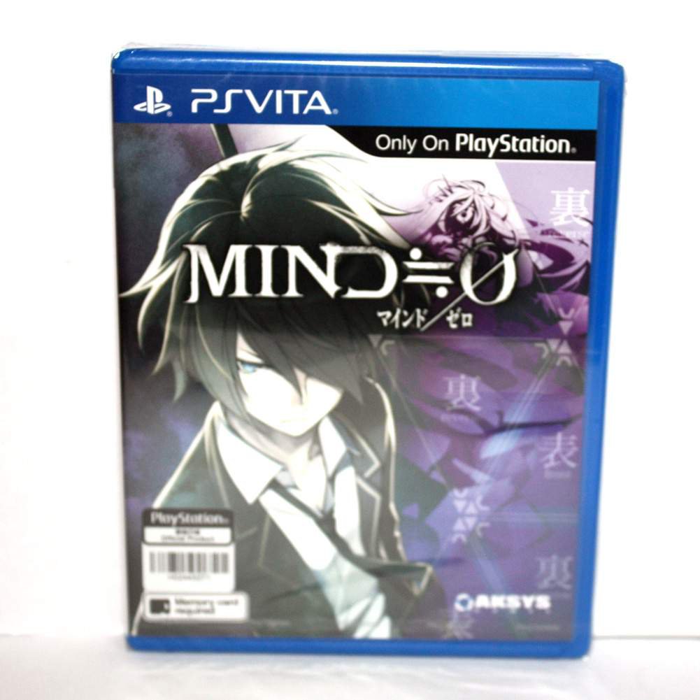 New Sealed Mind=0 Mind Zero Game(SONY PlayStation PS Vita PSV, 2014) ASIA Version Englsih