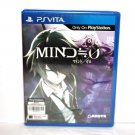 New Sealed Mind=0 Mind Zero Game(SONY PlayStation PS Vita PSV, 2014) ASIA Version Englsih