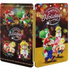 Official Super Mario Bros. Nintendo Switch Happy Holidays SteelBook Case No Game