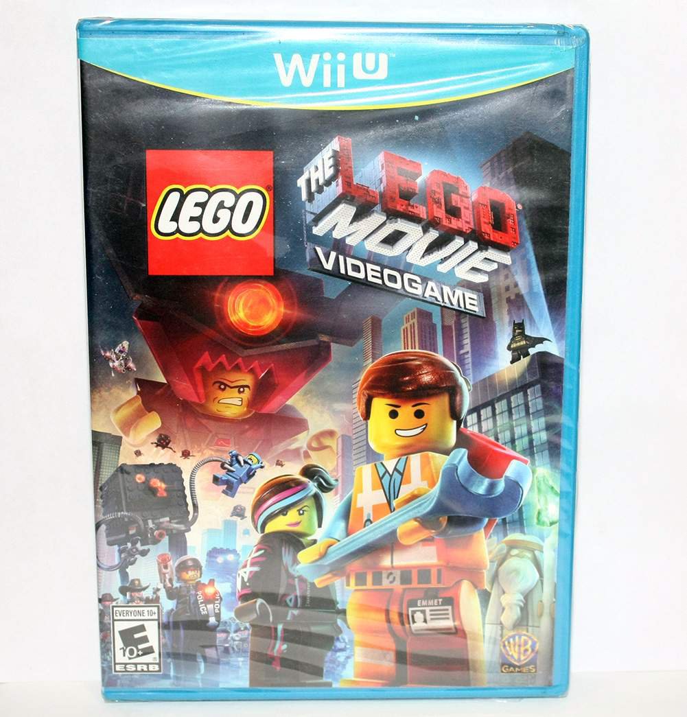 New Sealed RARE Game The LEGO Movie Videogame Nintendo Wii U USA Version English
