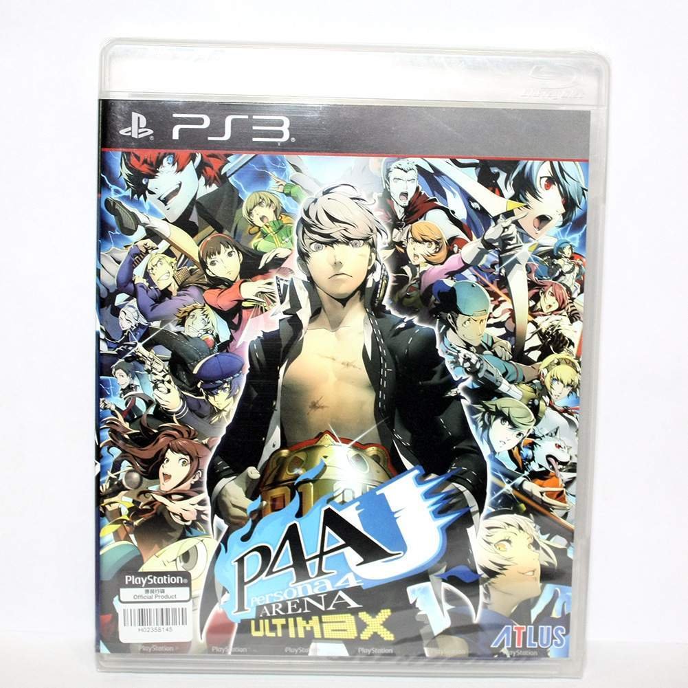 New Sealed GAME Persona 4 Arena Ultimax SONY PS3 PlayStation 3  HongKong Versiion English