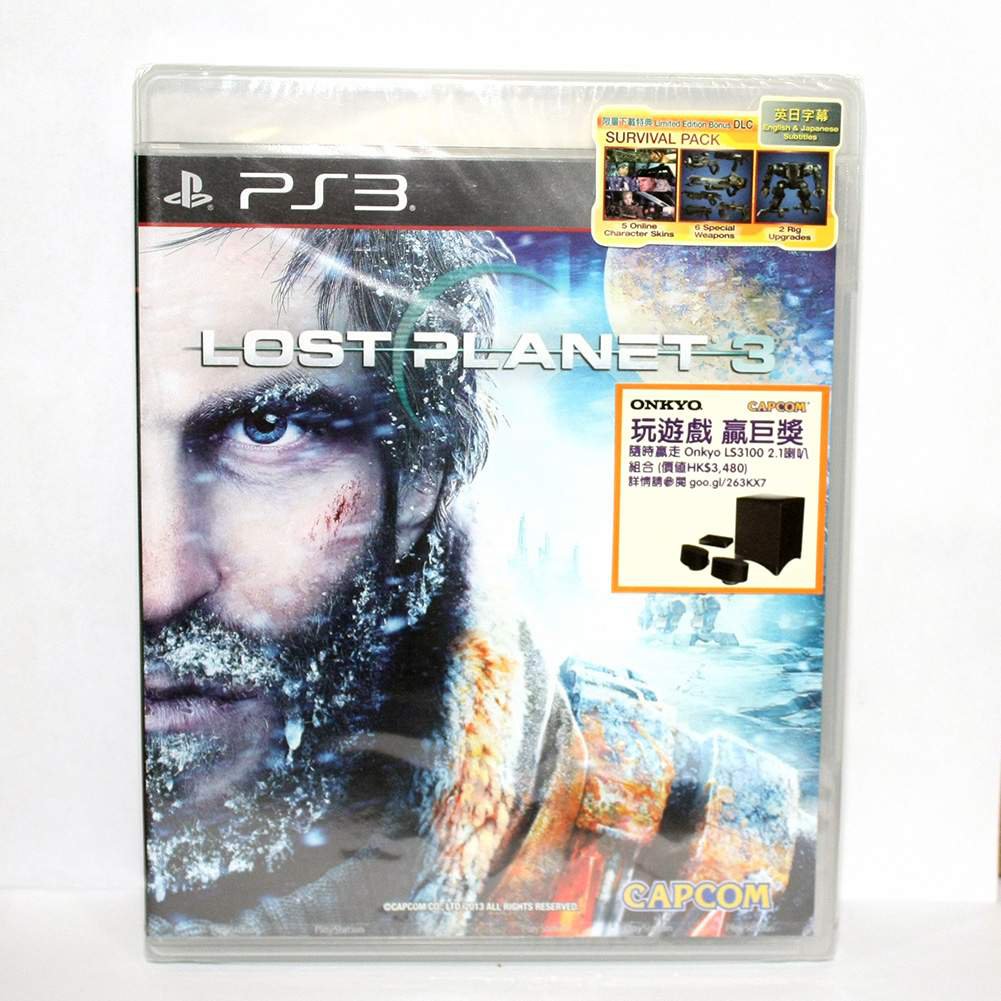 New Sealed GAME Lost Planet 3 SONY PS3 PlayStation 3  HongKong Version English