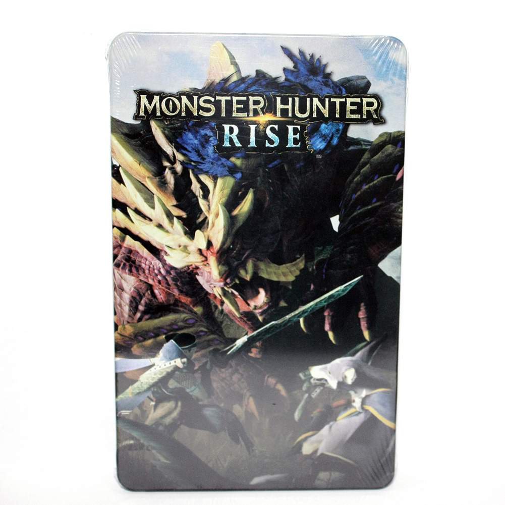 Official CAPCOM Monster Hunter Rise Nintendo Switch NS SteelBook Case No Game