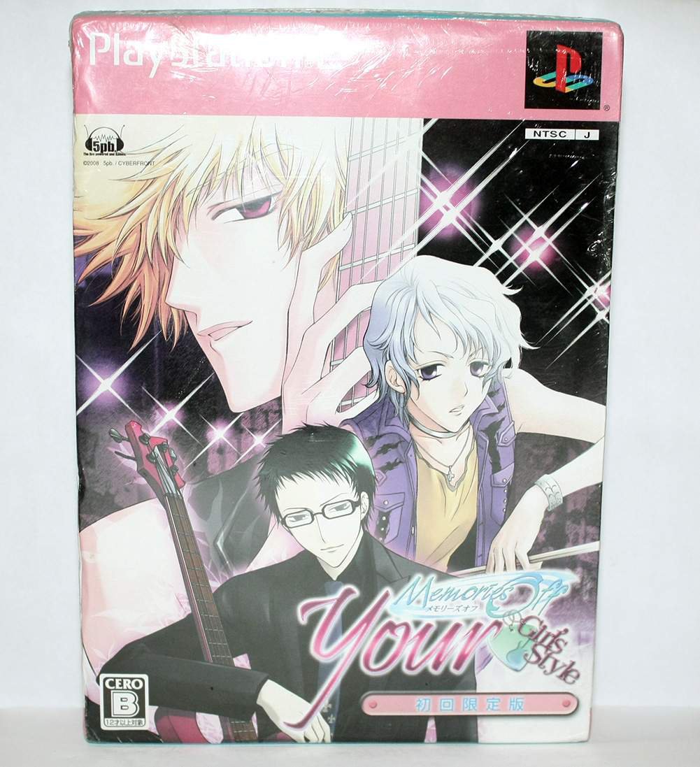 Sealed RARE Game Your Memories Off Girl's Style First Limited Edition SONY Playstation PS2