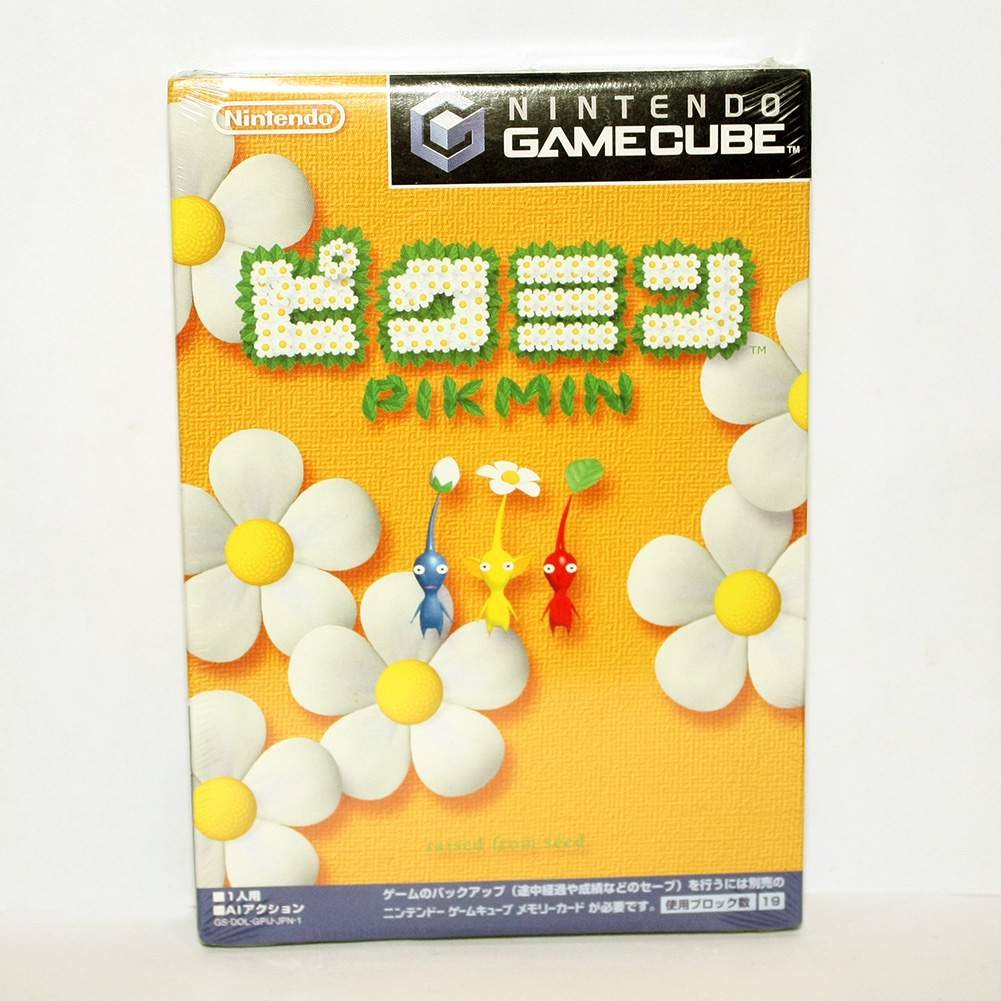 New Sealed Rare NINTENDO GameCube NGC Game PIKMIN Japan Version