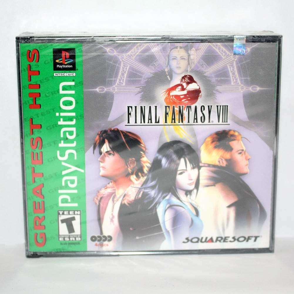 New Sealed RARE Game FINAL FANTASY VIII 8 FF8 SONY Playstation PS1 US ...