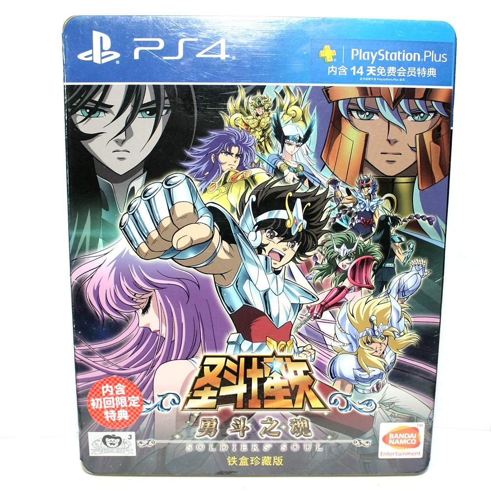 Brand New Sealed SONY Playstion 4 PS4 PS5 Saint Seiya: Soldiers'Soul Game Chinese Version CHINA